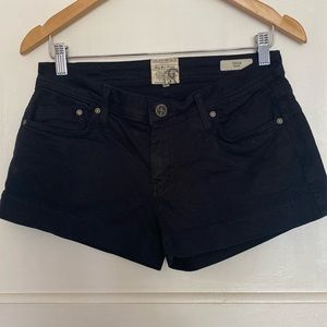 Dylan George denim micro shorts